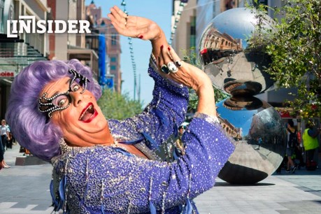 Dame Edna haunts Rundle Mall | Sunday Mail veteran signs off | Wine industry bubble trouble