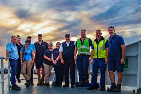 SeaLink ferry captain farewells high seas