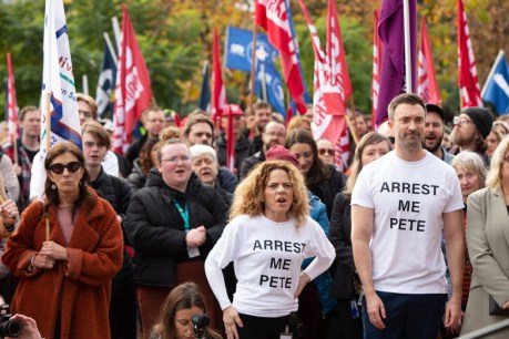 ‘Shame’: Union anger at Labor protest law