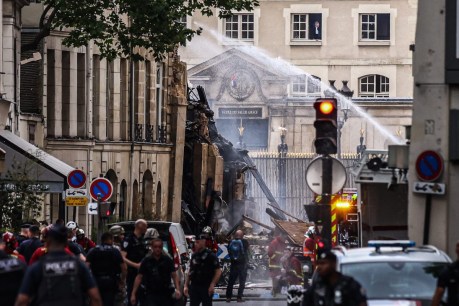 Two missing, 37 injured in Paris explosion