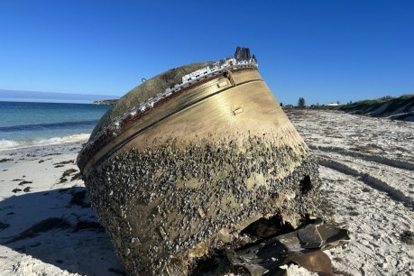 Suspected space debris on WA beach declared safe