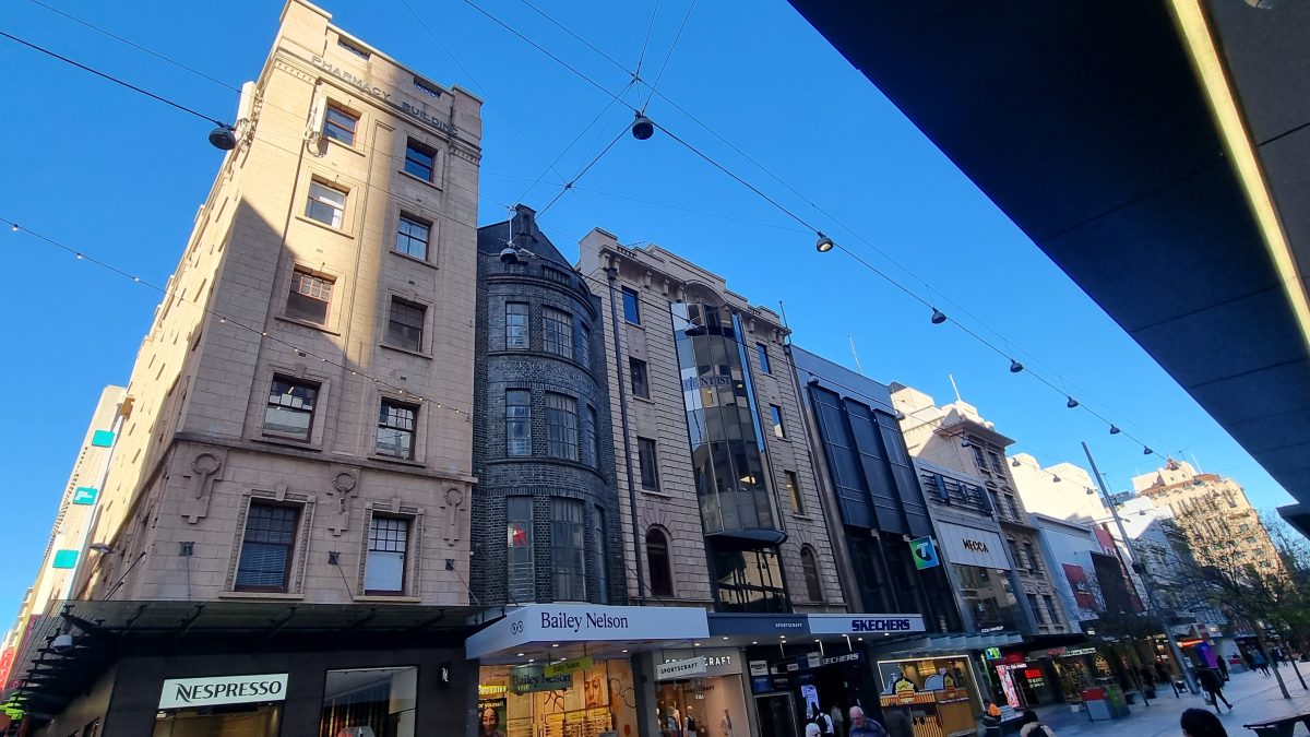 Rundle Mall buildings