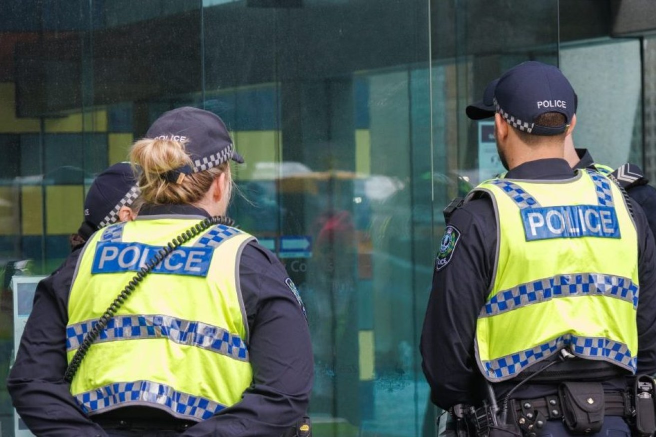 SA Police have arrested dozens of people breaching bans from Adelaide's CBD. Photo: Tony Lewis/InDaily