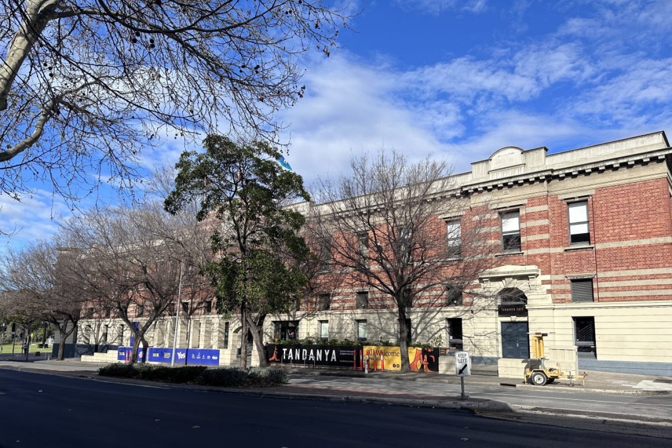 Tandanya National Aboriginal Cultural Institute on Grenfell Street. Photo: David Simmons/InDaily.