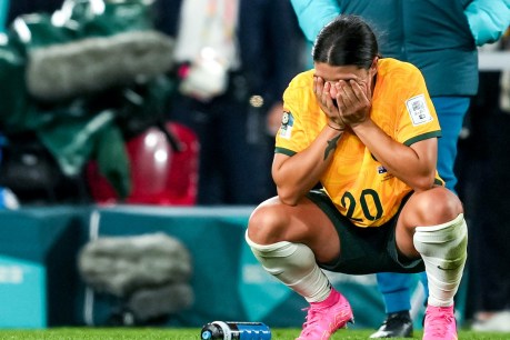 Kerr goal no consolation as Matildas drop out of World Cup