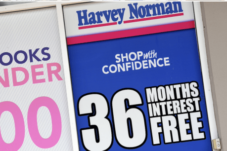 Harvey Norman caught in cost of living crunch