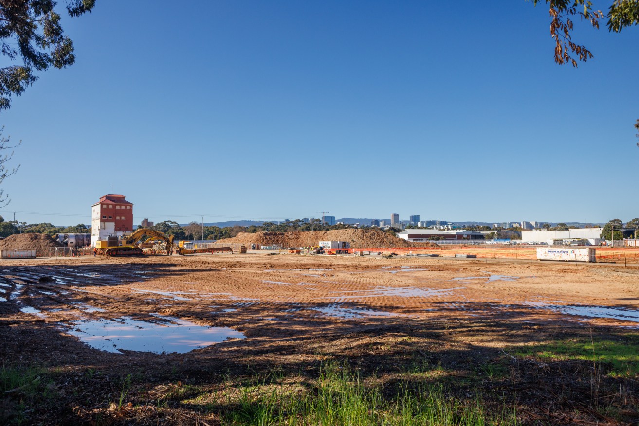The 8.43 hectare former West End Brewery site in Thebarton. Photo: Tony Lewis/InDaily