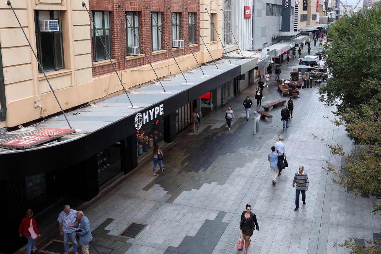 The Lord Mayor believes turning spaces above shops into residences could help transform the city. Photo: Tony Lewis/InDaily
