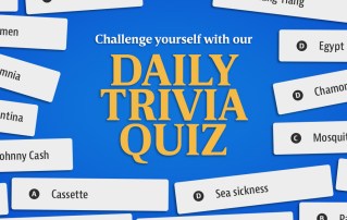 Challenge yourself with our daily trivia quiz