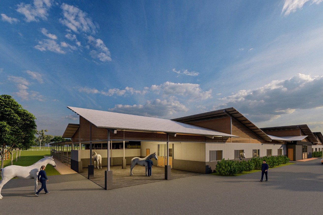 An impression of the proposed Gepps Cross police barracks. Image: SA Govt