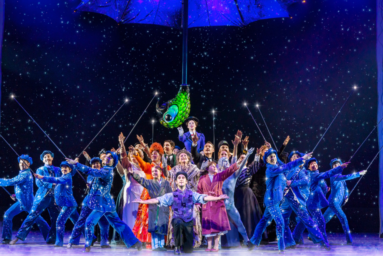 Mary Poppins is officially one of the Adelaide Festival Centre’s most successful shows with more than 100,000 attendees. Photo: Daniel Boud.