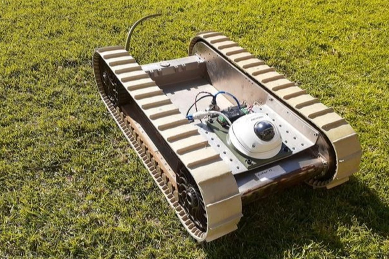 The GVR-BOt used in the experiment by UniSA and Charles Sturt AI researchers. Photo: supplied