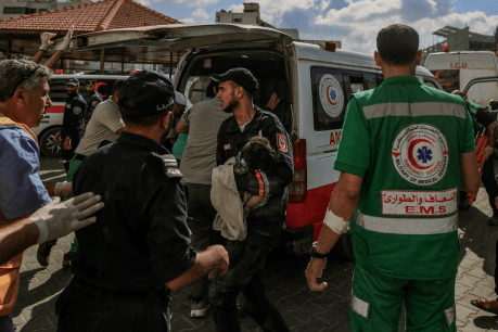 Gaza hospitals suspend operations as Israel hunts Hamas
