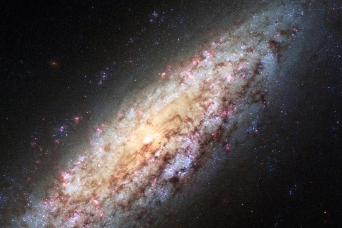 The mysterious event appeares to emerge from the Local Void, an empty area of space bordering the Milky Way galaxy. Photo: NASA