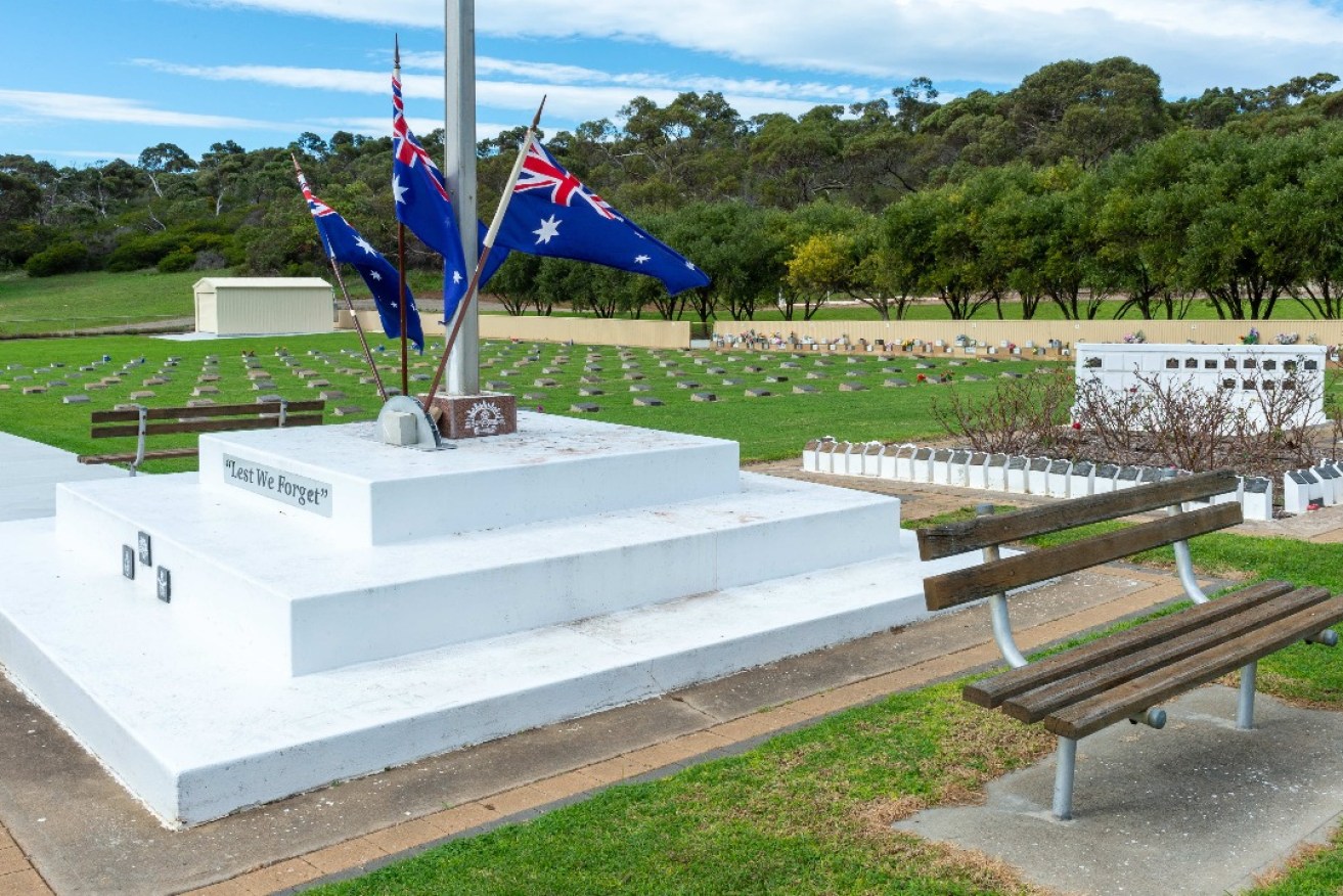 The Pt Lincoln RSL will use some of the new funding to link graves with the Virtual War Memorial. Photo: Supplied