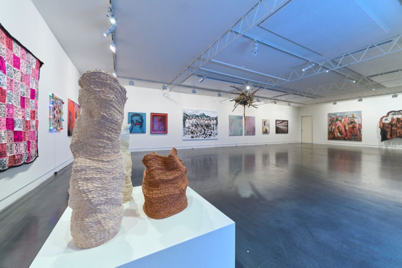 An installation view of the exhibition 'Celebrating 15 Years of Hugo Michell Gallery'. Photo: Sam Roberts / supplied