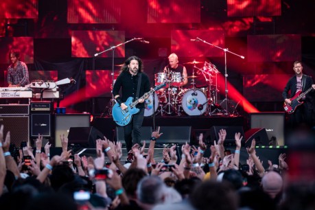 Music review: Foo Fighters deliver an emotional rock ’n’ roll spectacular