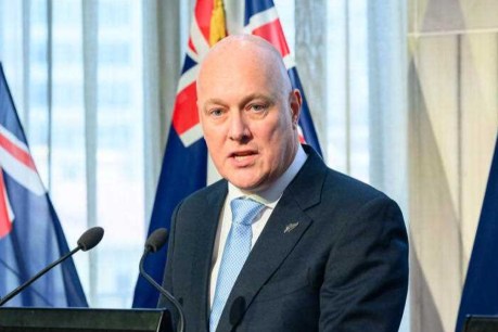 NZ PM Luxon visits Australia for security talks