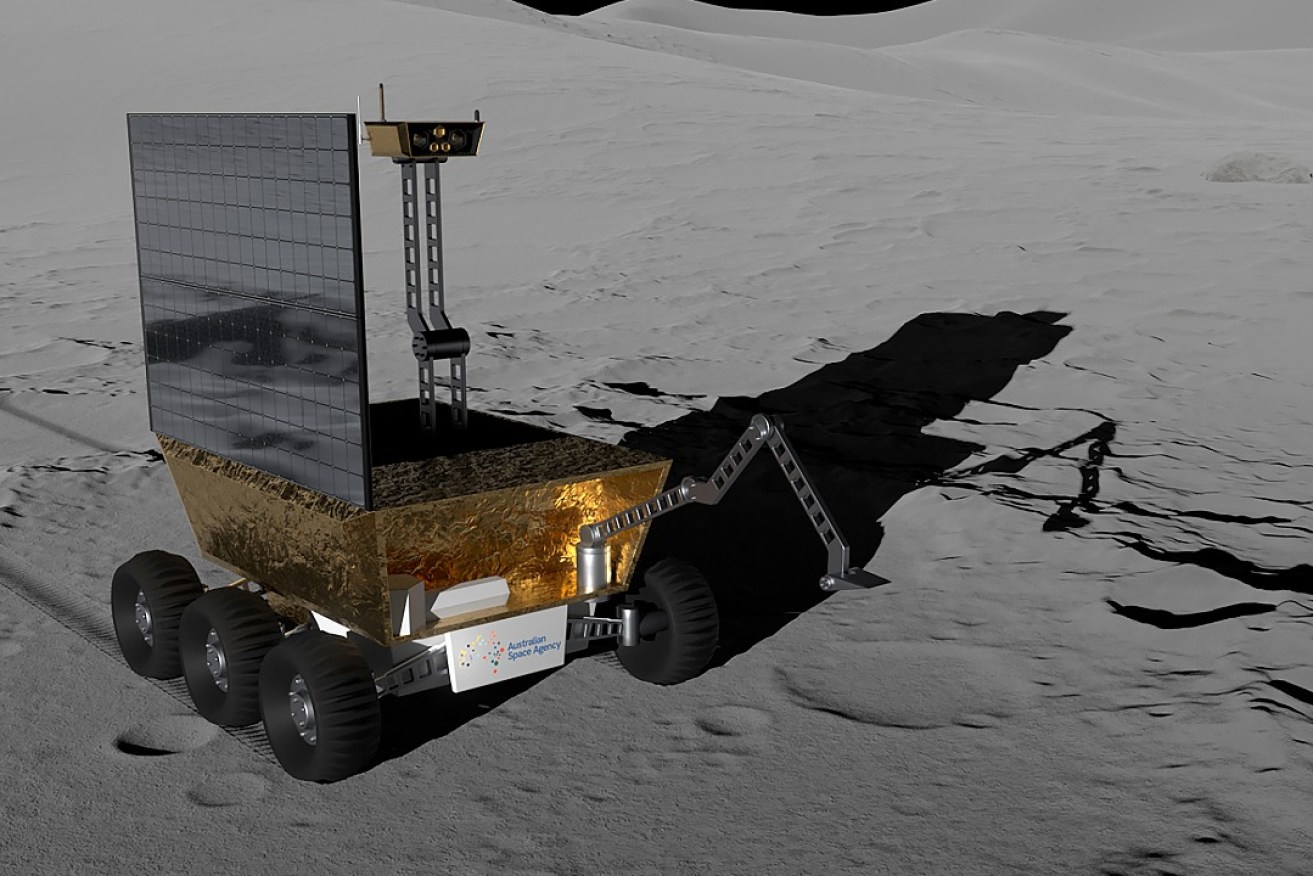 Australia's moon rover has been named Roo-ver after the Australian Space Agency put four possible names to a public vote. Photo: Australian Space Agency