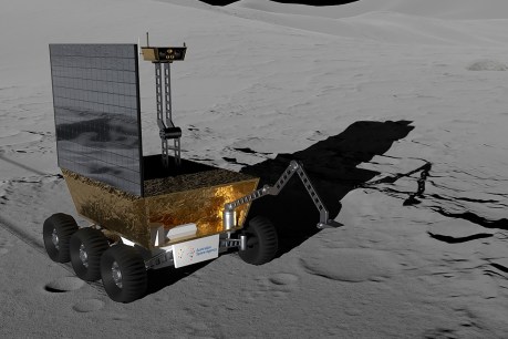 Roo-ver to fetch lunar soil in human habitat moonshot