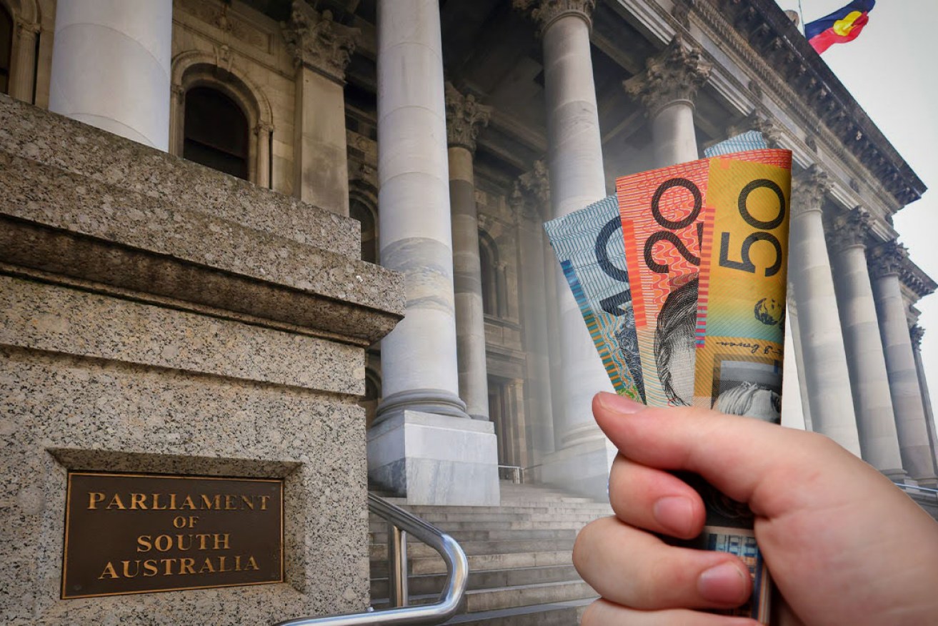 Businesses and unions would be banned from making donations to South Australian political parties at the 2026 state election under Labor's yet to be implemented plan. Photo: Tony Lewis/InDaily