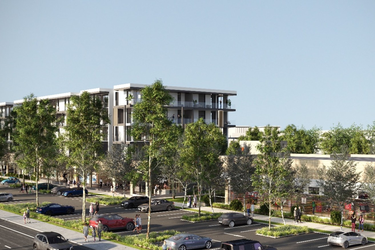 An image of the future West Lakes housing development. Photo: SA govt/supplied