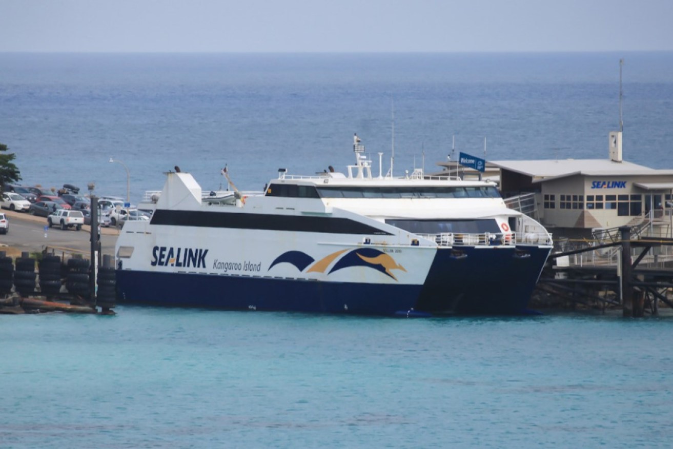 A SeaLink Kangaroo Island ferry. Photo: SeaLink/Facebook