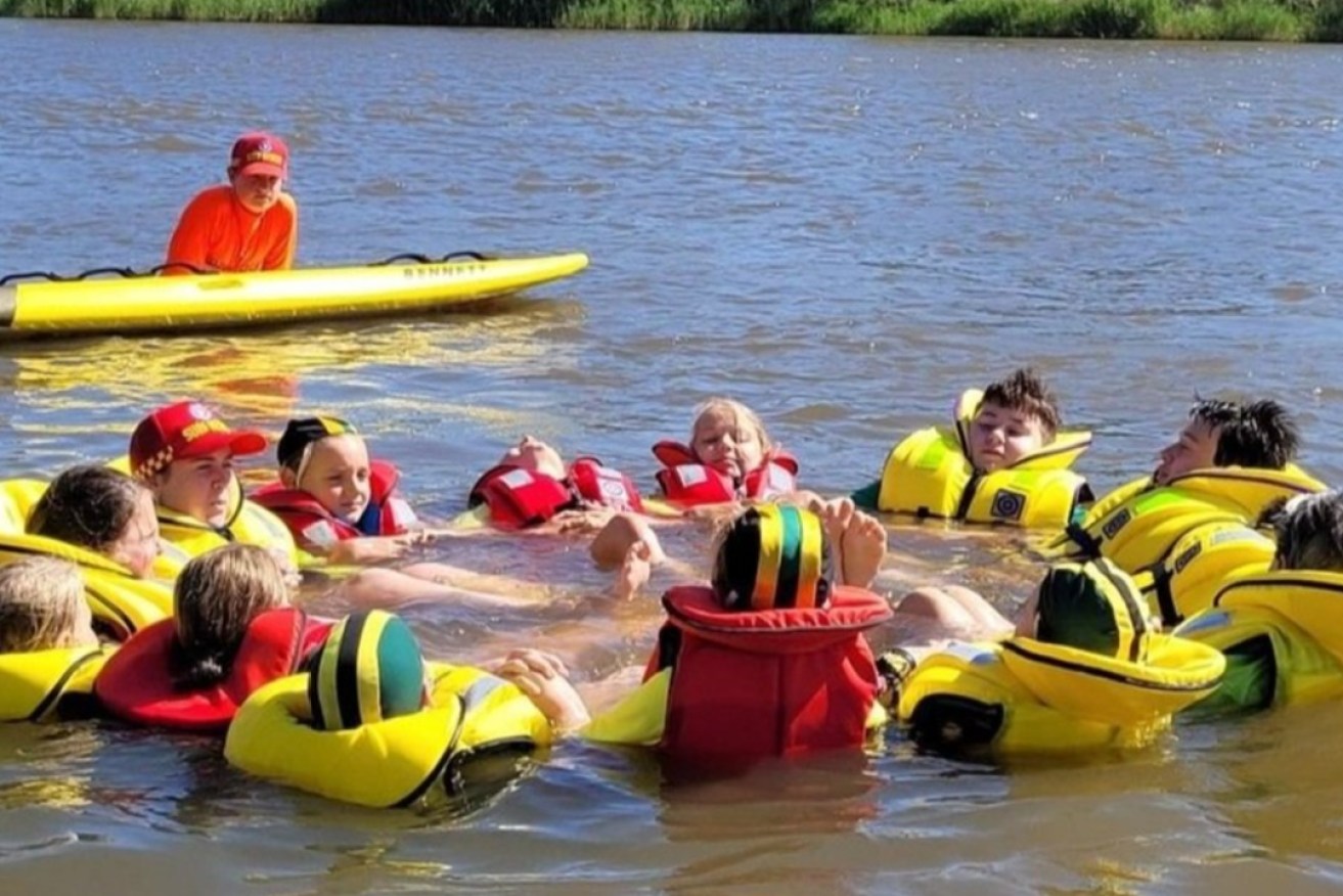 Kids along the River Murray can now join Rippers during the summer. Photo: SLSA