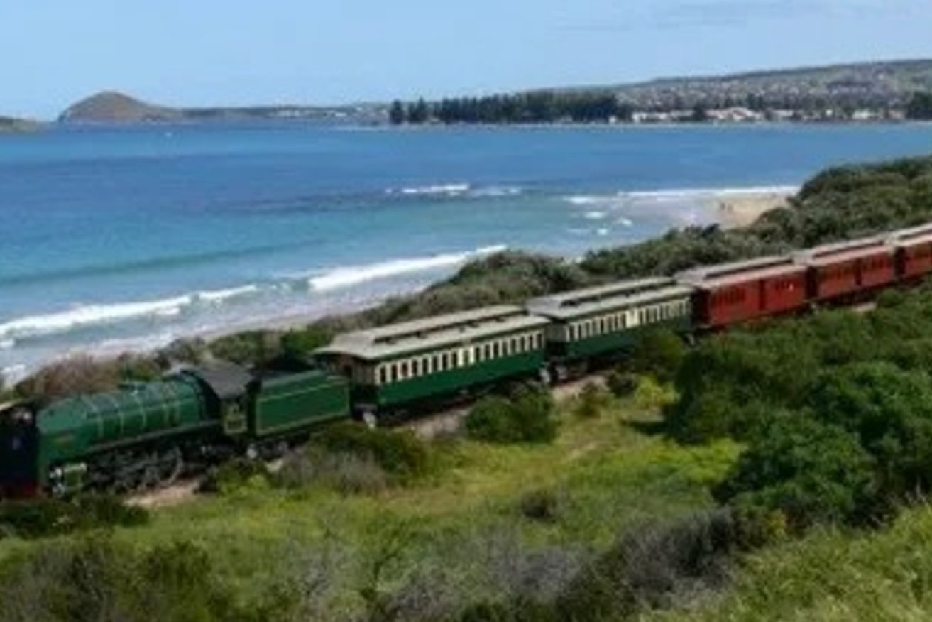File photo of the Cockle Train near Victor Harbor. Photo supplied.