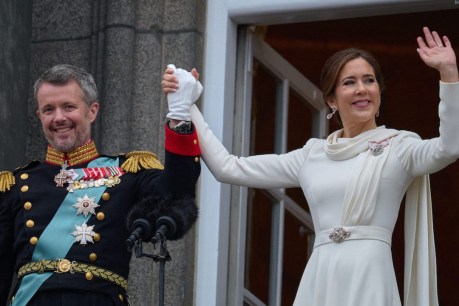 King Frederick and Queen Mary take Danish throne