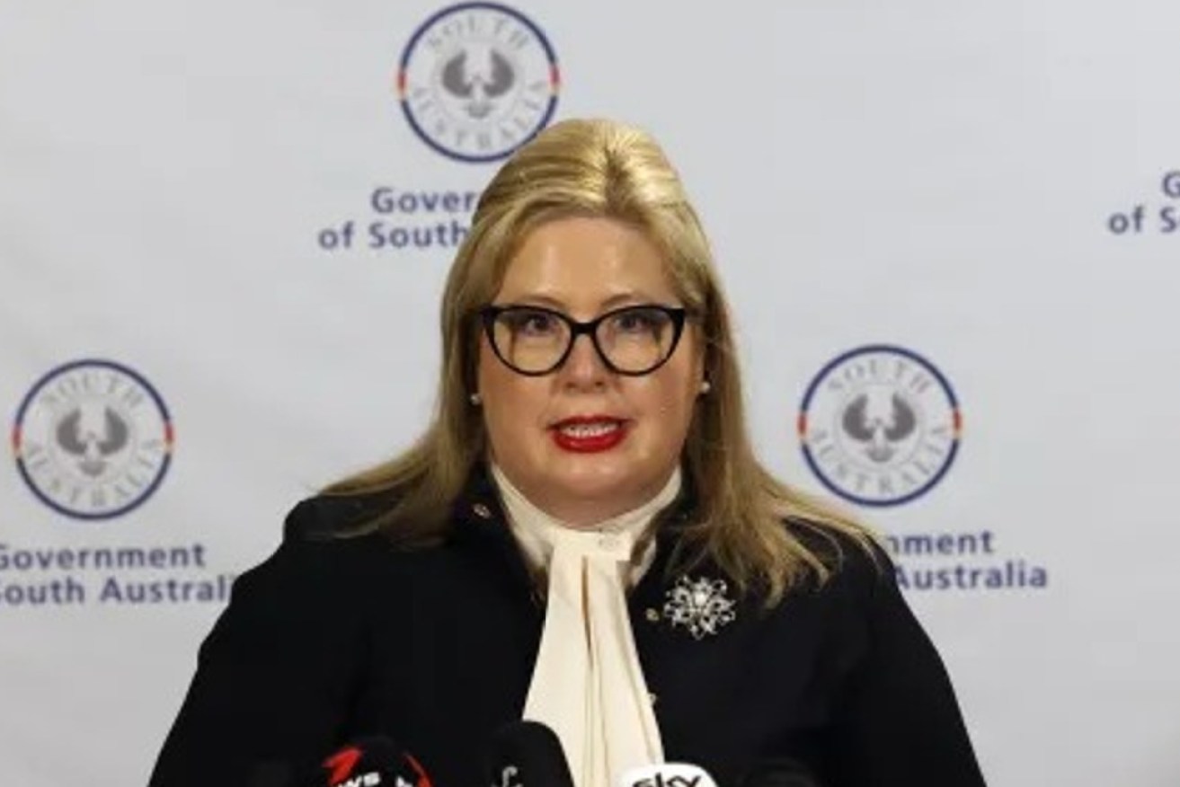 Child Protection Minister Katrine Hildyard.