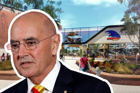 Adelaide Crows ‘cannot afford’ more delays on Thebarton Oval HQ project, chairman warns