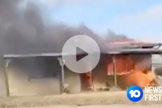VIDEO: Woman rescued from Tailem Bend blaze | Suspicious car fire at Toorak Gardens