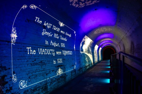 Sleep no more: historic tunnels shown in a new light