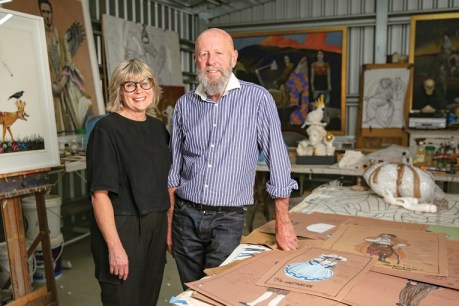 The artist’s way: Meet Watervale’s Mark Thompson and Kerry Comerford