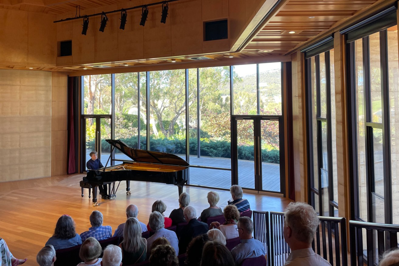 Paul Lewis performed part three in his Schubert cycle at UKARIA Cultural Centre on the weekend. Photo: supplied
