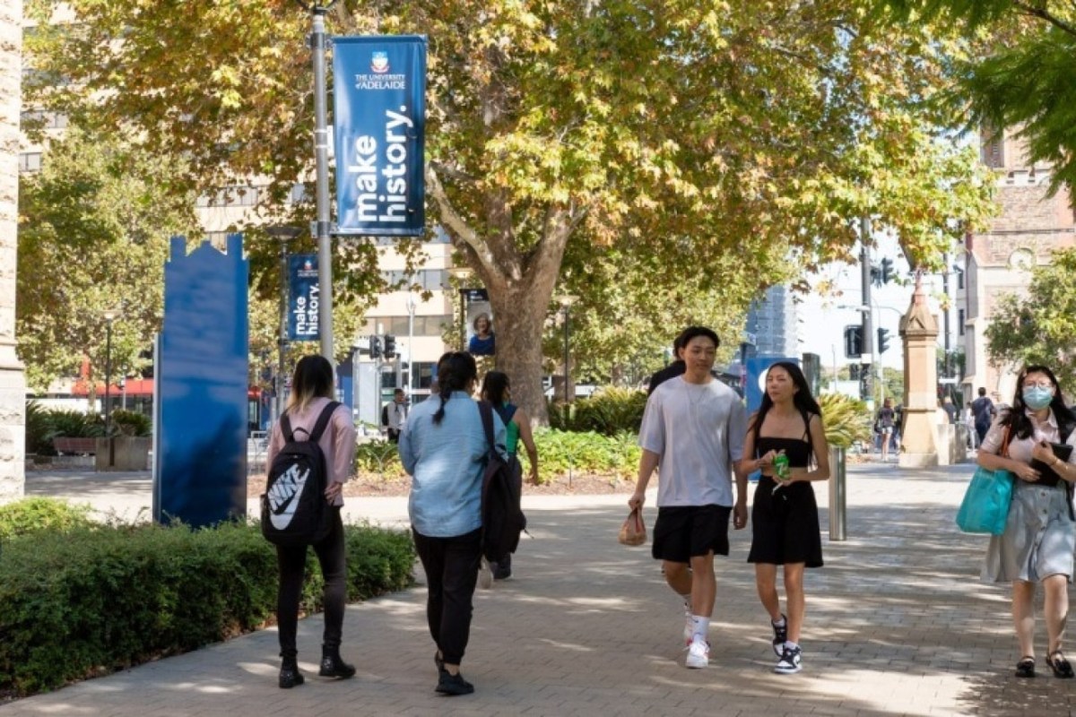 University of Adelaide students