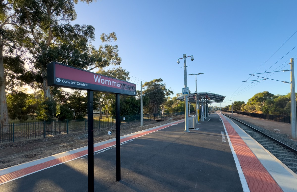 Womma Station. Gawler line