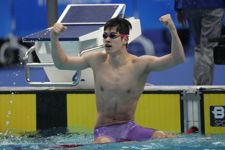Teenager swims fastest 100 metres ever