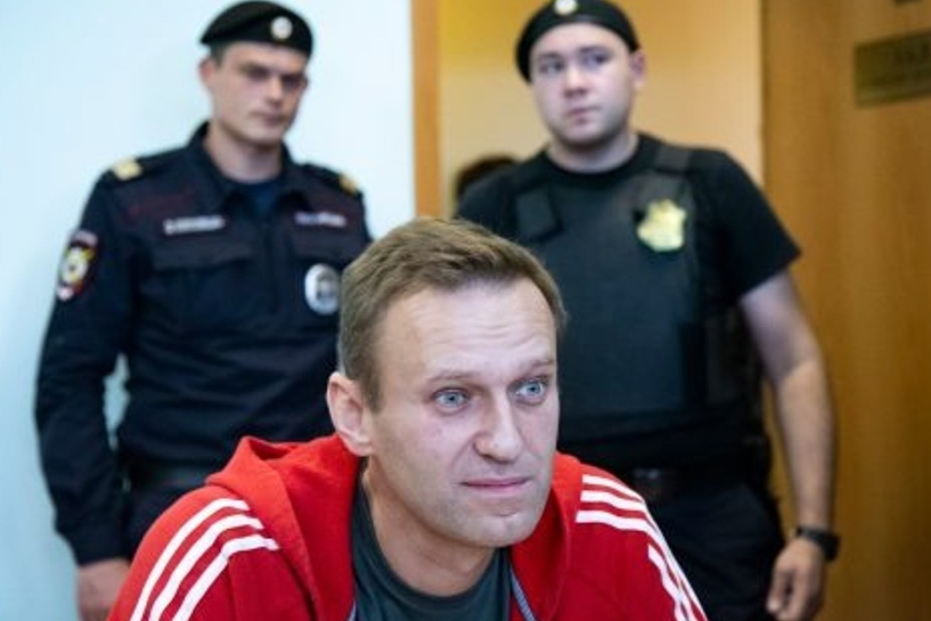 Russia's jailed opposition leader Alexei Navalny died suddenly last month in a remote prison. Photo AAP