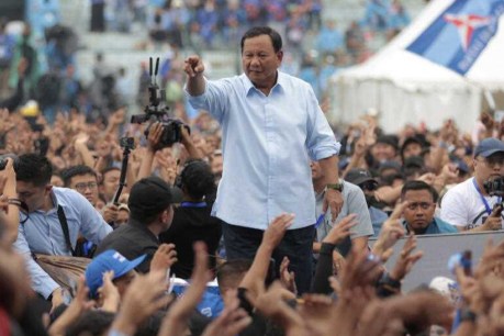 Indonesia’s president-elect Prabowo urges unity