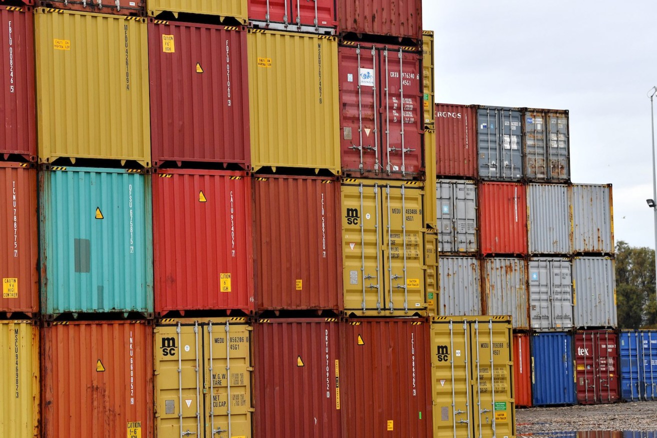 South Australian exports have cracked $18 billion. (AAP Image/David Mariuz)