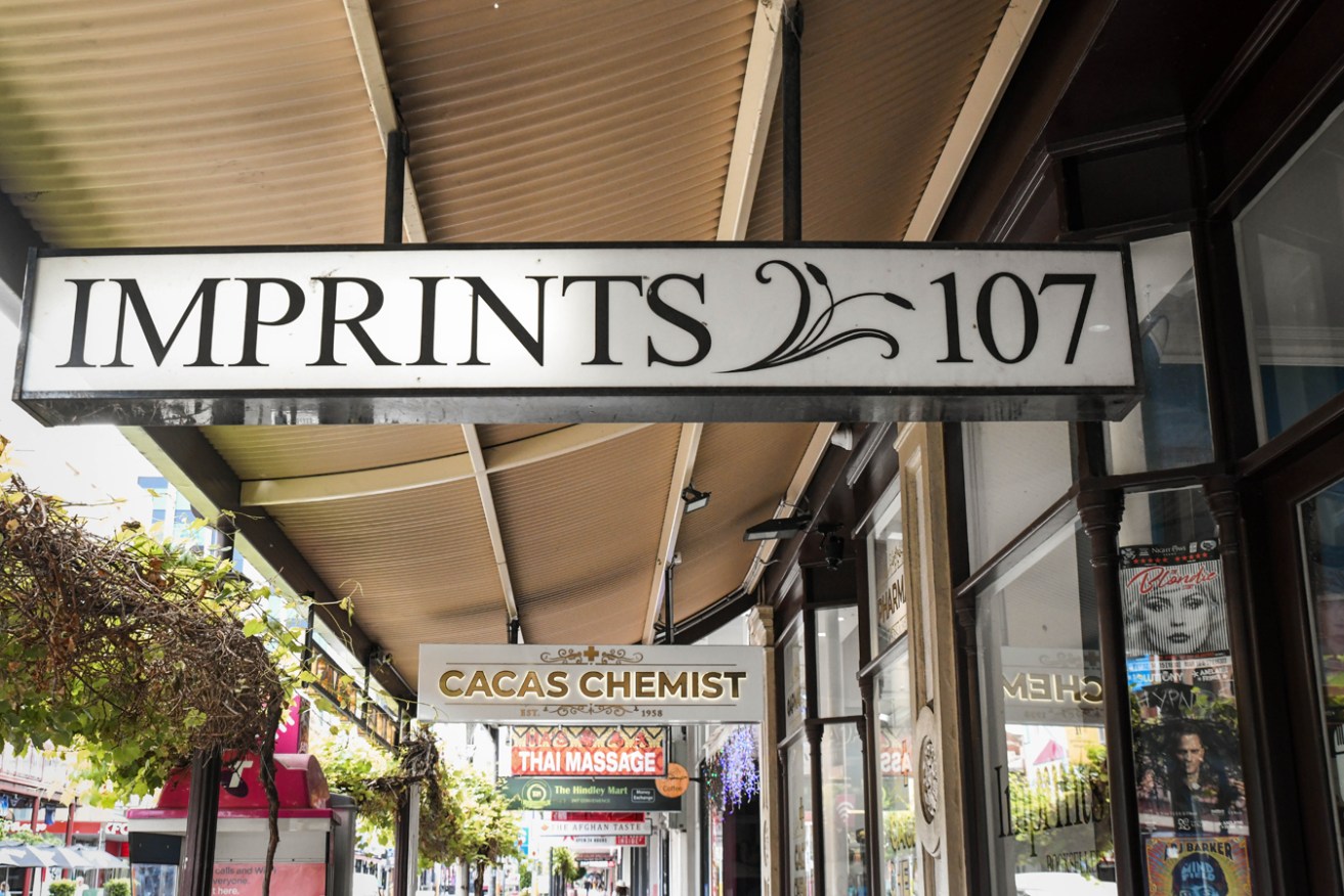Imprints Booksellers has been in its current location on Hindley Street since 1999. Photo: Jack Fenby / InReview