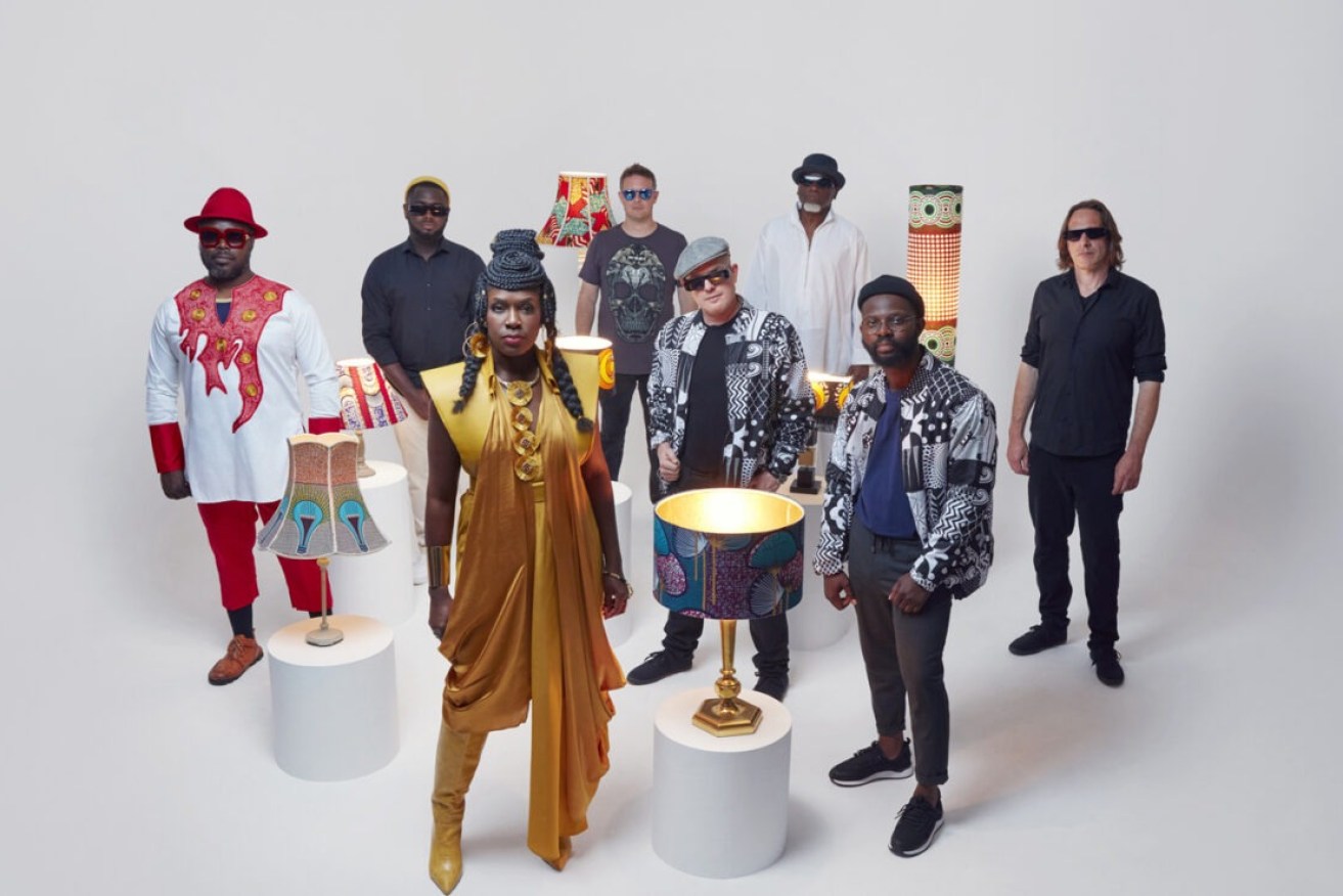 UK eight-piece Ibibio Sound Machine are a shot of positive energy and will bring their distinctive sound to Botanic Park on the Saturday and Sunday. Photo: supplied