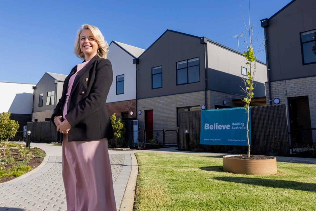 Stacey Northover, the Executive General Manager of Believe Housing Australia, launched a $14 million affordable housing development this week. Photo: supplied