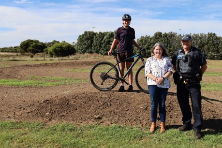‘Their vision in dirt’: Local youth inspires Port MacDonnell bike track