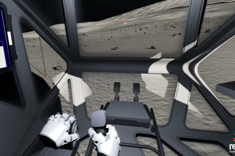 Lunar Rover VR experience replicates driving on the moon
