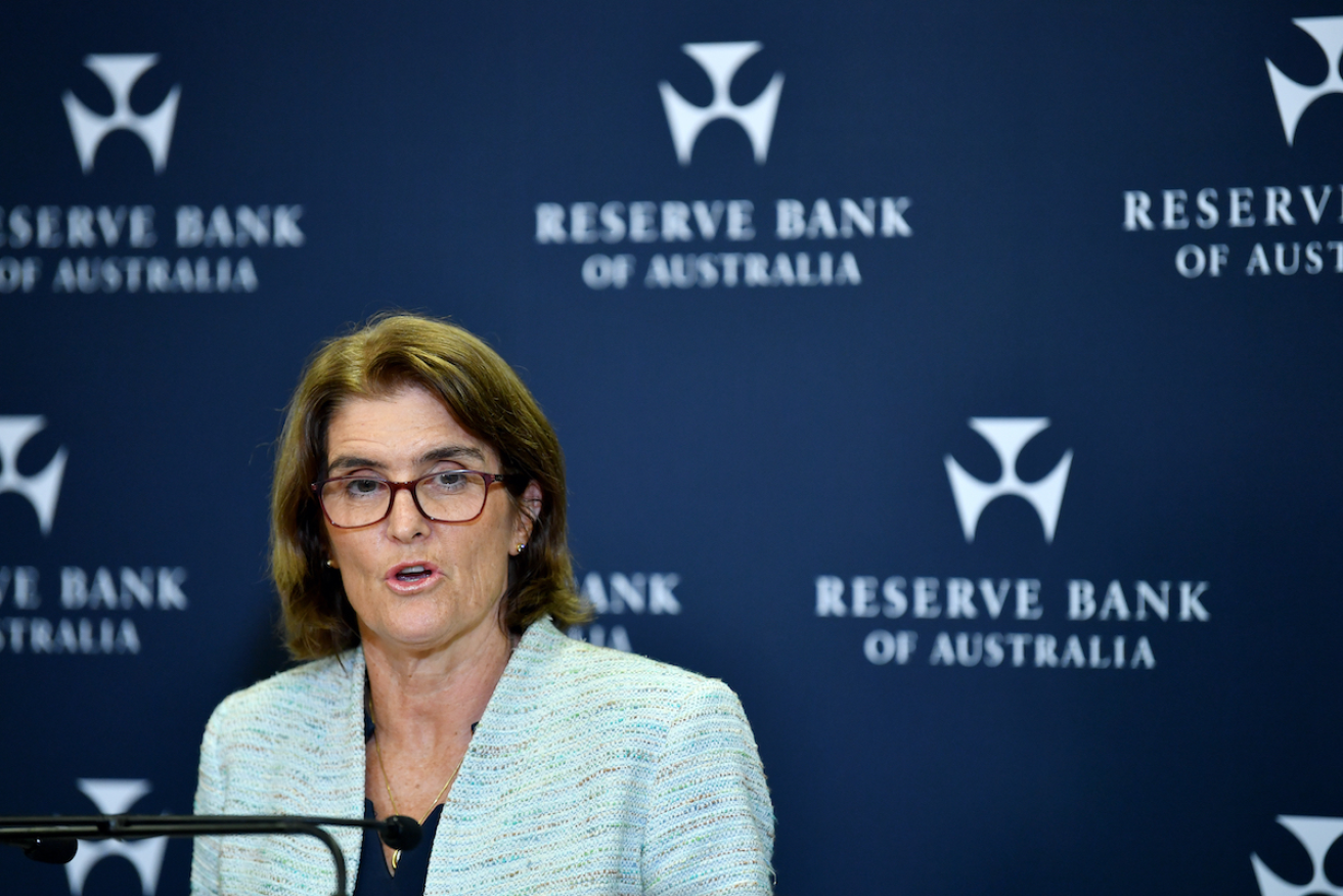 Reserve Bank governor Michele Bullock and the board. Photo: AAP