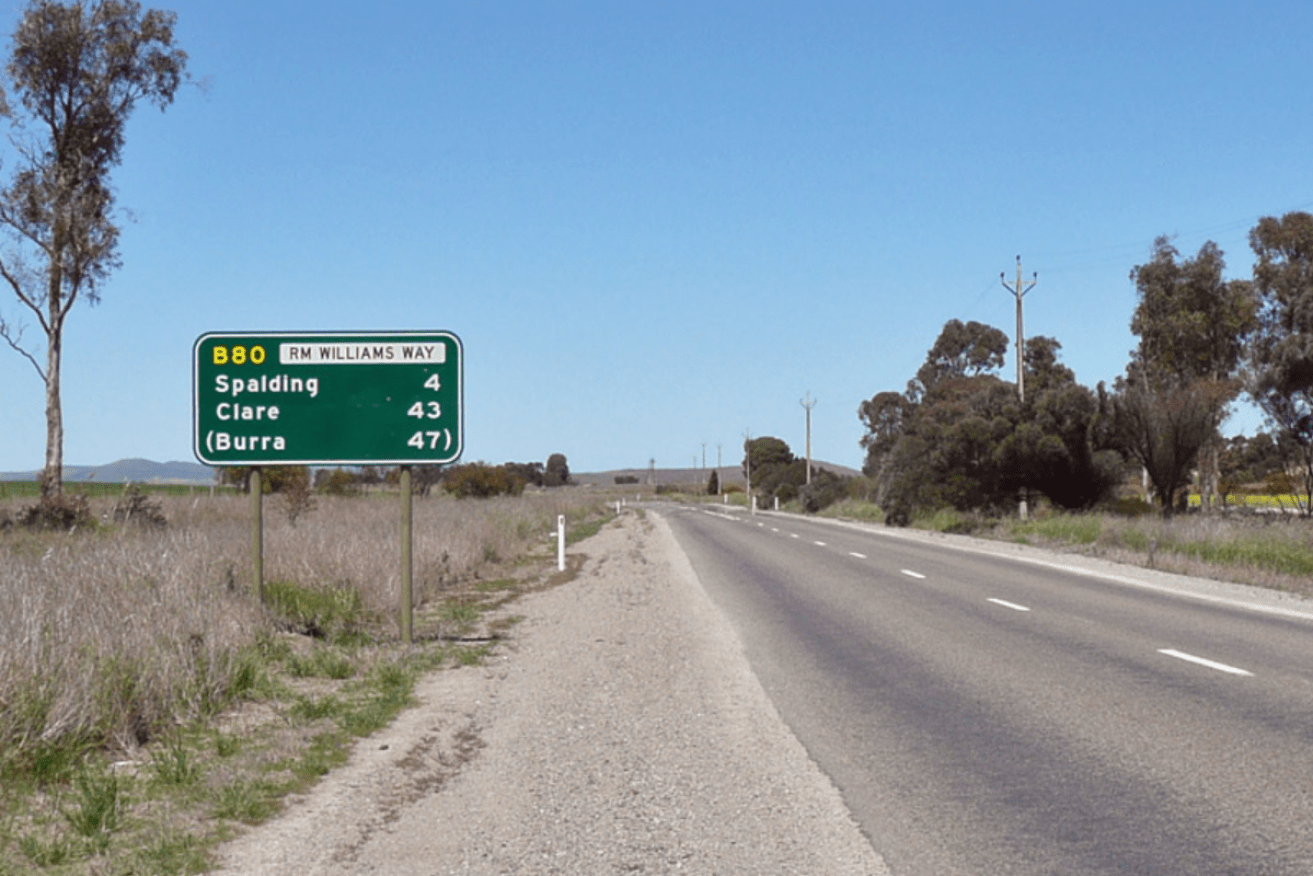 RM Williams Way in the state's Mid North will be upgraded, along with a Yorke Peninsula road dubbed SA's "Worst Grain Road" for trucks. Photo: Expressway.online