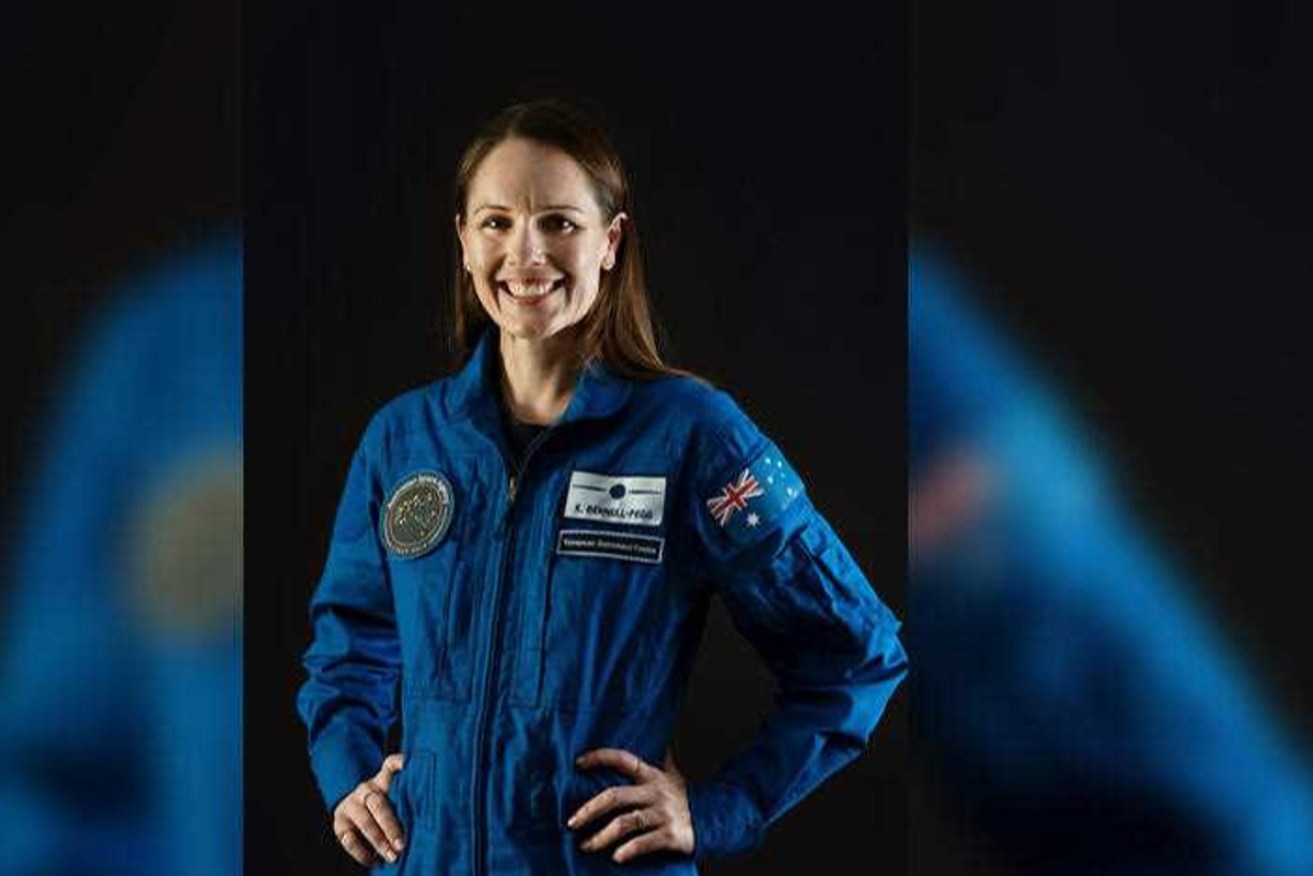 Katherine Bennell-Pegg, an InDaily 40 Under 40 alumni of 2020, has completed her basic astronaut training with the European Space Agency. Photo: AAP Image/Supplied by European Space Agency